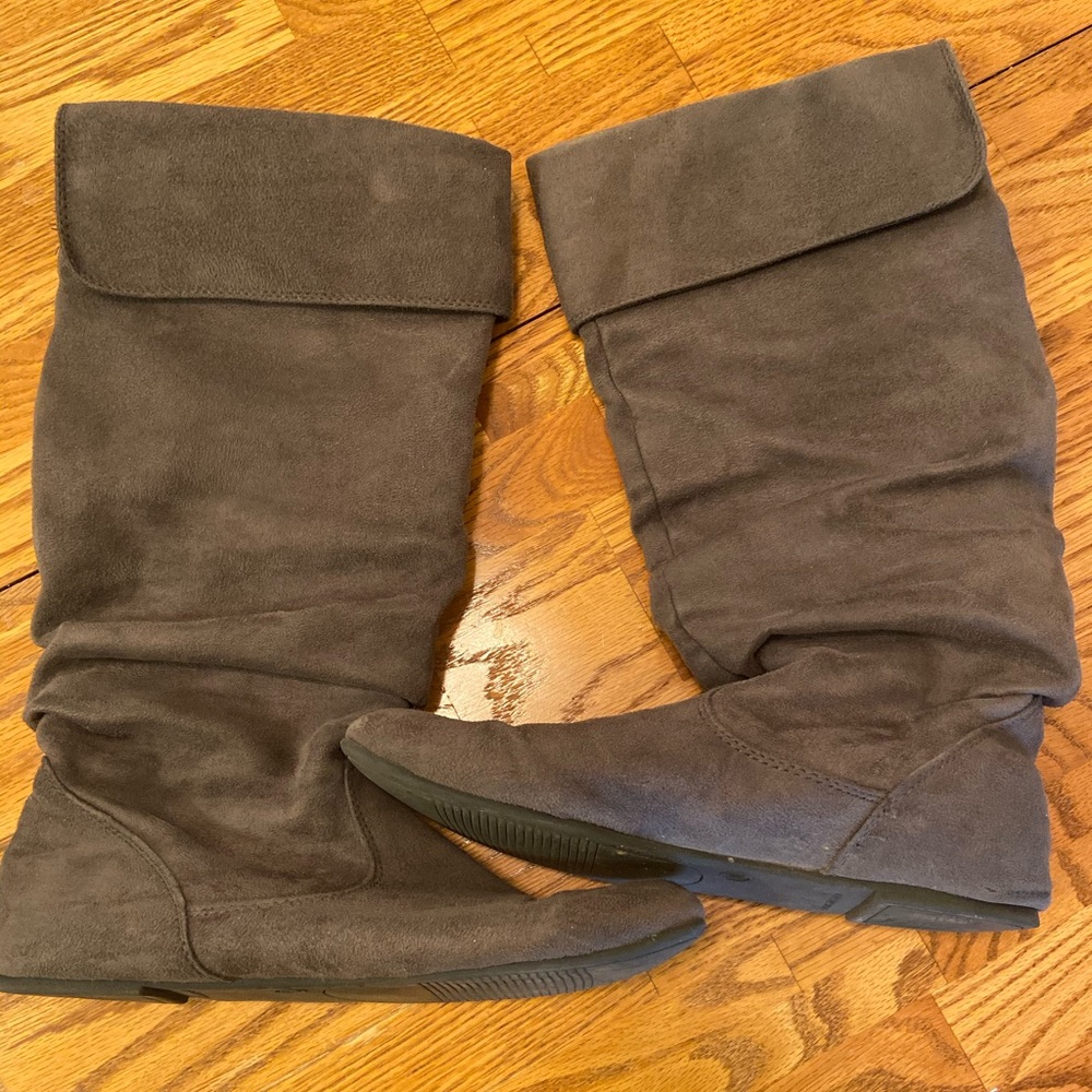 Grey Boots